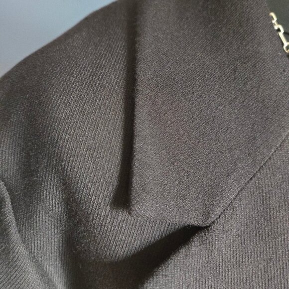 AllSaints Aleida Duster Coat | Black (Size US 6) - Picture 4 of 10